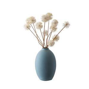 Bouquet de fleurs artificielles CallaFloral blanc laiteux et marron en plastique pour décoration intérieure, mariage, artisanat, style INS - Product Image 5