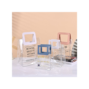 Sac fourre-tout personnalisé en PVC Xuan Ang, transparent, imperméable, élégant, pour mariage, cadeau haut de gamme - Product Image 1