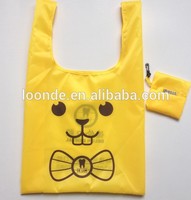 Sac fourre-tout pliant en nylon et polyester, de haute qualité, 5 unités