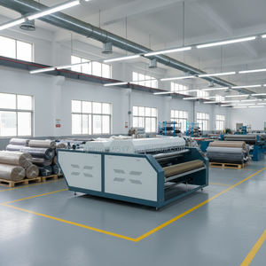 गर्म हवा सुखाने और सेटिंग के लिए दोहरे इन्वर्टर नियंत्रण के साथ मध्यम आकार के कपड़े पूर्वघटते और सेटिंग मशीन - Product Image 4