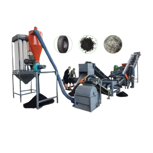 Waste Tire Recycling <strong>Rubber</strong> and Steel Wire Waste Tire Powder Recycling Line Scrap Tire Recycling Production Line Machine - Product Image 1