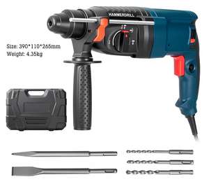 מכירת הטוב ביותר למכירת פטיש הריסה חשמלית מקדחה כלי כוח קידוח מכונת מקדחה פטיש רוטרי - Product Image 4