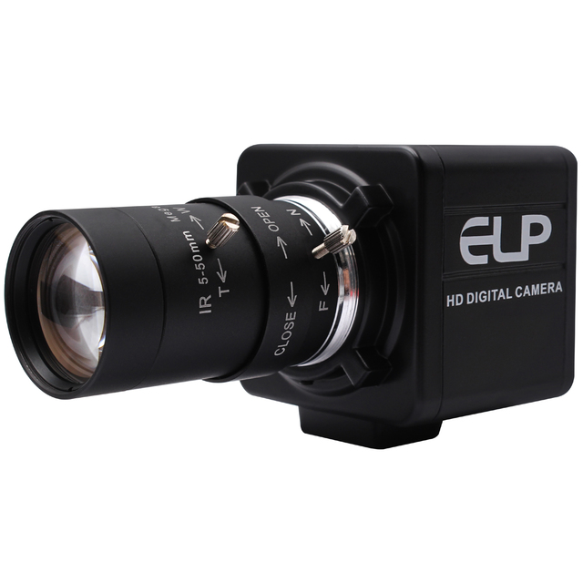 ELP 720P Webcam USB Computer Camera PC Digital Web Camera With Varifocus CS Lens for Computer PC Desktop Laptop