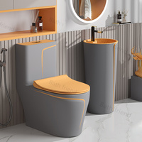 Salle de bain de luxe Design maison cuvette de toilette placard à eau Make in China WC toilettes à vendre