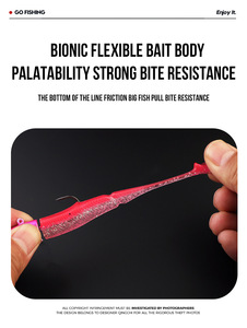 Leurre de pêche en forme de poisson noir, emballage en boîte, 95 mm, 20 g, tête de jigging, silicone souple avec queues supplémentaires, appâts wobblers pour la pêche au <span class=keywords><strong>black</strong></span> <span class=keywords><strong>bass</strong></span>, au brochet, leurre - Product Image 5