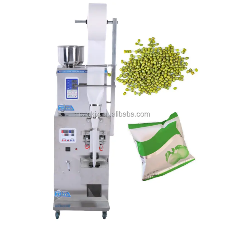 Automatic vertical rice sugar salt bagging machine rice grain bean cereal bag filling machine sugar packing machine