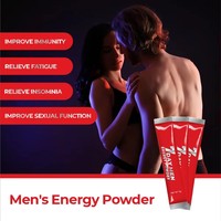 AegleWell Poudre Énergisante Naturelle Végétalienne pour Hommes Adultes, 7 Jours, Booster Herbal pour la Santé Sexuelle, Mélange de Maca, Poudre Végétale Certifiée Halal