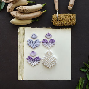 Stampo Geometrico <span class=keywords><strong>per</strong></span> Argilla a Forma di Petalo <span class=keywords><strong>per</strong></span> <span class=keywords><strong>Ceramica</strong></span> Polimerica Morbida, Orecchini Fai-da-Te, Gioielli, Ciondoli, Utensili <span class=keywords><strong>per</strong></span> Torte - Product Image 2