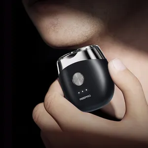 Nouvel arrivage Rasoir électrique professionnel à double lame Mini rasoir de barbier rechargeable Tondeuse à barbe portable et sans danger pour les voyages