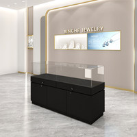 Vitrine de présentation mobile en verre personnalisable pour bijoux, lunettes, téléphones portables, figurines, musées et objets de patrimoine culturel