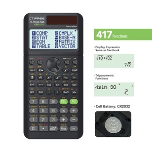 เครื่องคิดเลขวิทยาศาสตร์ <span class=keywords><strong>FX</strong></span> <span class=keywords><strong>991ES</strong></span> <span class=keywords><strong>Plus</strong></span> 417 ฟังก์ชัน ตัวเครื่องทำจากพลาสติก พร้อมปฏิทินและหน้าจอแสดงผล 12 หลัก สำหรับนักเรียนและนักสอบ - Product Image 3