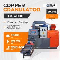 Lansing Mini-Kupfergranulator für den Heimgebrauch LX-150 Kleine Kupferkabel-Granulier- und Trennmaschine
