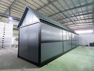 Unidad de Vivienda Móvil Prefabricada Modular con Estructura de Acero Galvanizado, Casa Contenedor Plegable con Panel Sándwich - Product Image 3