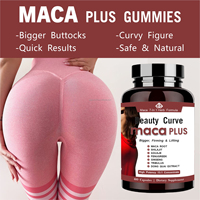 Compléments Alimentaires à Base de Plantes OEM Maca 7 en 1 en Capsules pour l'Augmentation des Fesses et des Hanches, Amélioration du Volume des Fesses, Soutien Immunitaire, Usage Adulte