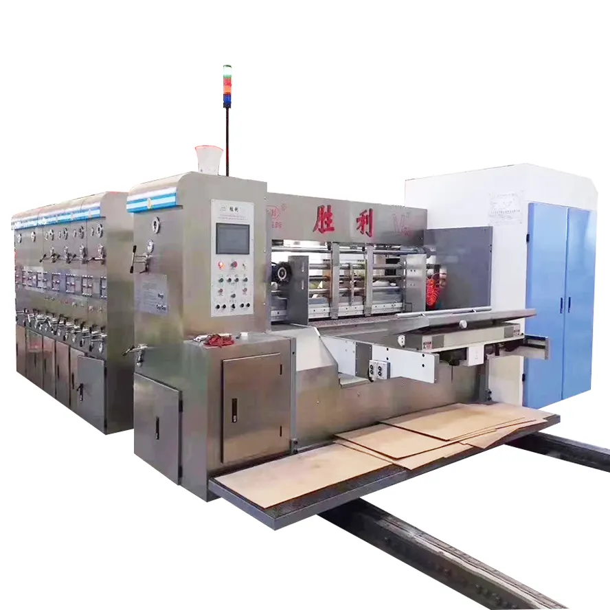 YKW920 carton box printing slotting die-cutting making machine automatic