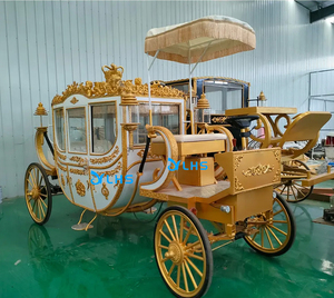 Low Speed Electric Prince Carriage/Scenic Spots Wedding Carriage/High Quality Royal Carriage for Sale - Product Image 3