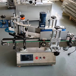 Máy tính để bàn tự động Sticker vòng nhựa Chai Thủy Tinh ghi nhãn chai máy bán tự động cho chai - Product Image 1