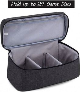 BSCI Factory <b>Custom</b> Game Disc Storage Bag Padded Soft Gaming Disk Carrying Bag Portable Polyester <b>CD</b> Bag - Product Image 3