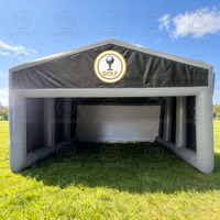 Grande Tente Gonflable de Simulation de Golf 5m x 5m – Abri Commercial Extérieur Gonflable pour Simulateur de Golf – Tente de Terrain – Jaula Inflable Del Golf