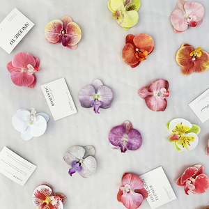 Meichang mariposa Phalaenopsis planta decorativa Artificial colorida Navidad Halloween graduación decoración de Año Nuevo - Product Image 3