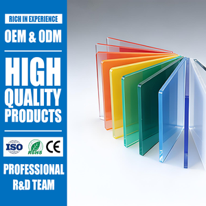 แผ่นอะคริลิคสีสันสดใสเกรดพรีเมียม เงางาม <span class=keywords><strong>หนา</strong></span> <span class=keywords><strong>5</strong></span> มม. ง่ายต่อการขึ้นรูป เหมาะสำหรับทำชั้นวางสินค้า ประหยัดพื้นที่ - Product Image 1