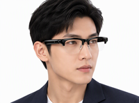Lunettes Intelligentes IA avec Caméra 8MP, Lecture Musicale, Assistant Vocal, Étanchéité IPX67, Vidéo 1280x720P, Portables et Compatibles iOS/Android