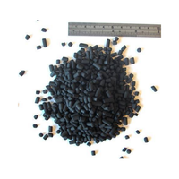 Granulés de charbon actif granulaire Greenland 4 mm (pureté noire 99,9 %) pour la filtration des étangs/extérieurs/d'aquariums