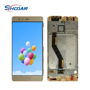 Wholesale Spare Parts For Huawei P9 Plus LCD Touch Screen with Frame LCD Replacement