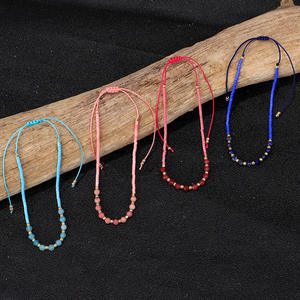 Bracelet de perles de rocaille tissé à la main pour femmes <span class=keywords><strong>pierre</strong></span> naturelle 2mm <span class=keywords><strong>Miyuki</strong></span> Bracelet cadeaux - Product Image 6