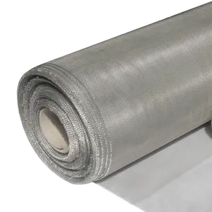 400 micron filter cloth Stainless Steel Square Woven steel wire mesh