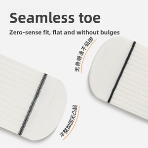 <span class=keywords><strong>Chaussettes</strong></span> mi-mollet tricotées antibactériennes à motif de dessin animé pour enfants, sans coutures, style sportif, pour garçons - Product Image 2