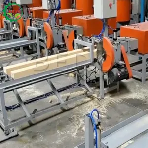 Machine de presse à chaud de bloc de pieds en bois, ligne de Production de bloc de scie à bois à vendre