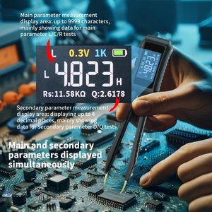Multimètre automatique XE-MD1, nouvelle arrivée, pince de test SMD pour test de résistance, de continuité, de diode, pont de test, pince de test personnalisable OEM - Product Image 5