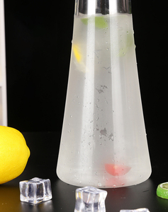 Contenitori per acqua trasparente brocche per infusione di tè e frutta in acrilico brocche e bottiglie con filtro per l'acqua - Product Image 5