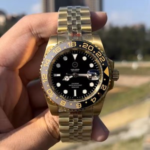 นาฬิกาดีไซน์หรูสั่งทำพิเศษ ขนาด 40 มม. เรืองแสง กันน้ำลึก 100 เมตร ระบบอัตโนมัติ เครื่องจักรกล ตัวเรือนสแตนเลสสตีล 904L กลไก 3285 - Product Image 6