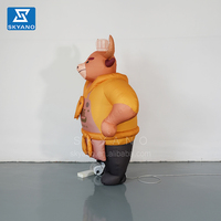 Mascotte gonflable personnalisée Taureau personnage de dessin animé de vache gonflable
