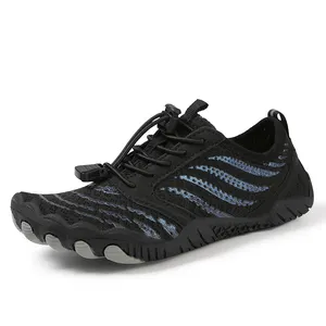 Yoris Sapatos antiderrapantes para mergulho e caminhada aquática, sapatos antiderrapantes de borracha para meninos e meninas, calçados infantis para nadar descalços, verão