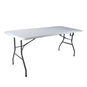 Juego <span class=keywords><strong>de</strong></span> mesa y silla <span class=keywords><strong>de</strong></span> comedor al aire libre para eventos <span class=keywords><strong>de</strong></span> boda plegable <span class=keywords><strong>de</strong></span> plástico <span class=keywords><strong>de</strong></span> 6 pies <span class=keywords><strong>de</strong></span> fábrica <span class=keywords><strong>de</strong></span> Foshan barato para banquete - Product Image 6