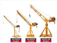 Mini-grue électrique 220V, nouvelle grue de levage domestique et extérieure pour la construction, support de levage pour céréales et briques