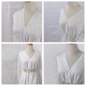 Elegante estilo europeo negro pestañas encaje tela Chantilly accesorios de ropa - Product Image 3