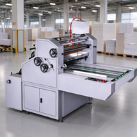 Machine de laminage automatique sans solvant, à colle à base d'eau, pour boîtes et couvertures de livres