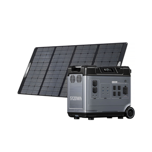 Centrale Électrique Solaire Grande Capacité 5120Wh avec Onduleur à Onde Sinusoïdale Pure MPPT, Batterie LiFePO4 et Compresseur d'Air – Entrepôt Local USA/UK - Product Image 4