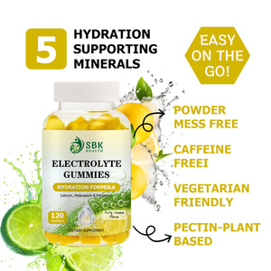 Premium Quality Hydration Support Gummies Lemon Taste Electrolyte Gummies Candy Improve Sport Performance Fitness <b>Supplement</b> - Product Image 4