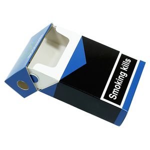 Customizable <b>Empty</b> Cigarette <b>Boxes</b> Fashionable Art Paper Jc Underwear Foil 10-20 Pack Blank Custom Paper Smoke Cigars Cosmetics - Product Image 1