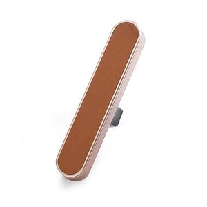 Difusor de Perfume Sólido en Gel de Aromaterapia con Aroma a Naranja, de Aluminio de Lujo Personalizado 2025, con Iluminación Ambiental y Acabado en Cuero - Product Image 1