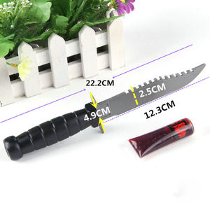 Kit de Maquillaje Mei Shang para Halloween, Maquillaje Decorativo para Zombie y <span class=keywords><strong>Vampiro</strong></span>, Pintura Corporal y Facial con Sangre y Cuchillo - Product Image 3