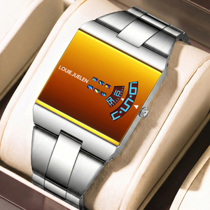 <span class=keywords><strong>Montre</strong></span> de luxe pour homme, modèle Factory Fashion, 36 mm, en alliage, cadran carré, bracelet en acier inoxydable, mouvement à quartz, étanche 30 m - Product Image 6