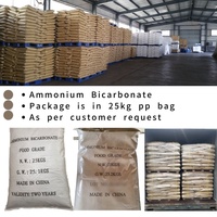 Bicarbonate d'ammonium d'additifs de catégorie comestible utilisés pour des biscuits