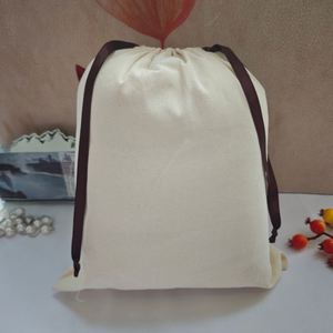 Promotion Custom Logo Printed Cotton Gift Handbag Luxury Cotton <b>Wigs</b> Storage Custom Organic Colico Cotton Muslin Pouch Dust Bag - Product Image 2