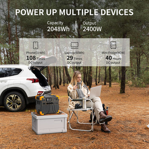 สถานีพลังงานสำรองแบบพกพา 2048Wh ขายส่ง พลังงานทดแทนอเนกประสงค์ - Product Image 2
